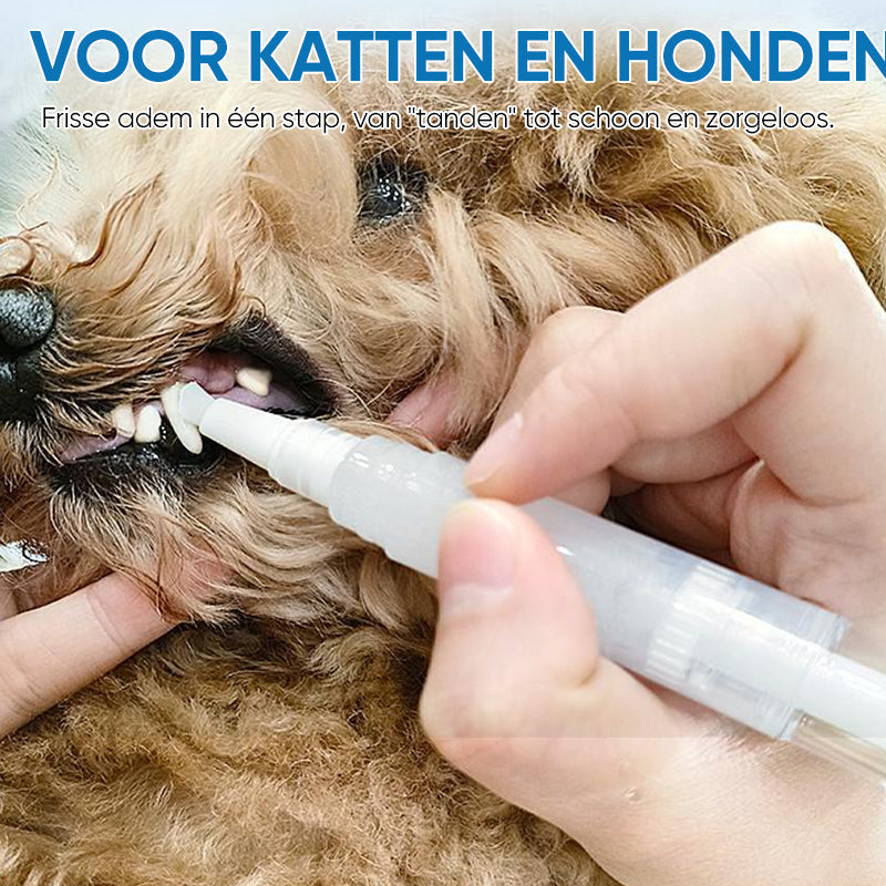Wichtiger Bestandteil der Tiergesundheit: der Zahnpflege-Stift für saubere Zähne & gesunden Atem.