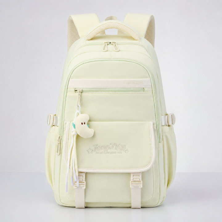Geräumiger Oxford-Laptoprucksack mit viel Stauraum, spritzwassergeschützt. Perfekt für Arbeit, Schule, Alltag.