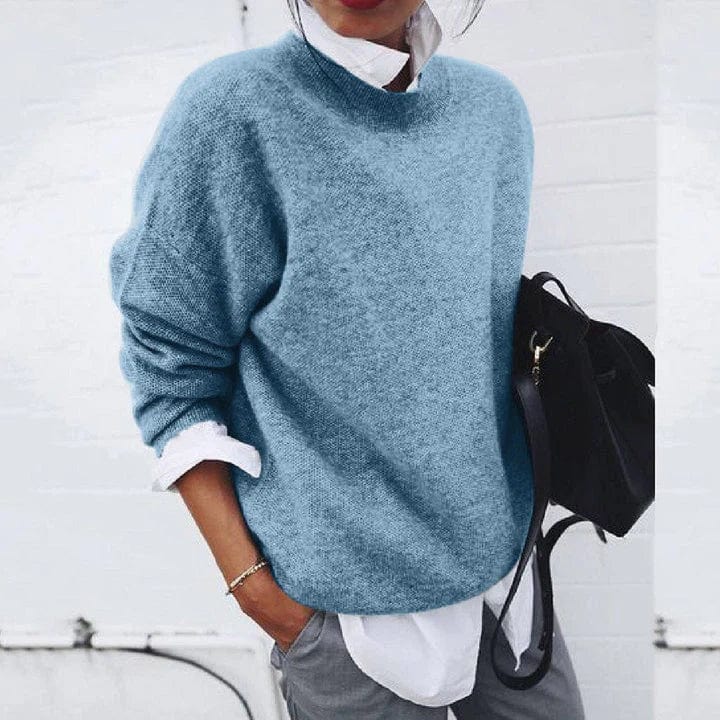 Weicher, bequemer Damenpullover für gemütliche Herbst- und Wintertage. Perfekt für Komfort.