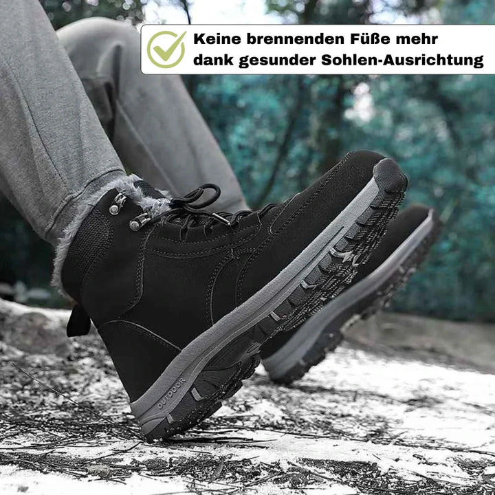 Bequeme Damen Winterstiefel mit Reißverschluss. Optimale Passform & Halt für lange Wintertage.