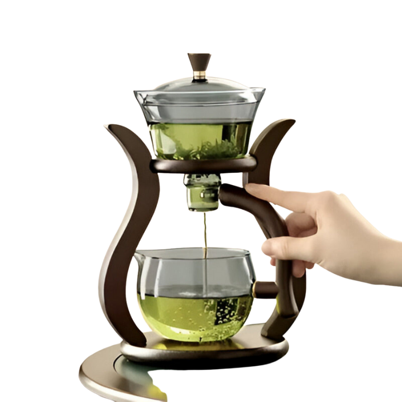 Elegantes Teekannen Set mit präzisem Infuser für aromatischen losen Tee. Ideal für Teeliebhaber.