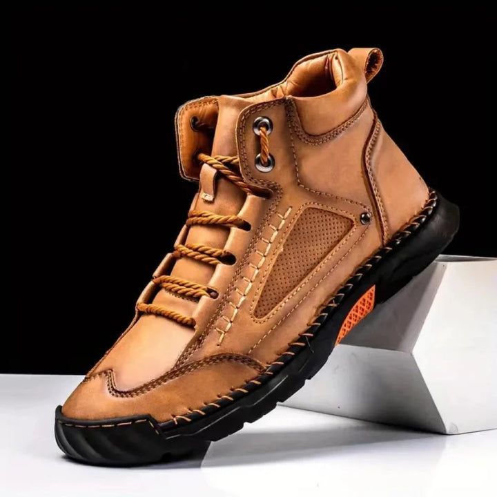Herren Business-Schnürschuhe m. orthopäd. Komfort, elegant & rutschfest, ideal fürs Büro.