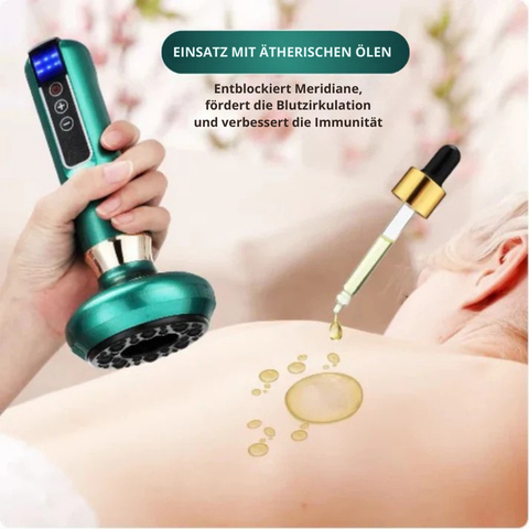 Damen Beauty-Gerät: Unterstützt Lymphdrainage & reduziert Cellulite mit Vibration & Wärme.