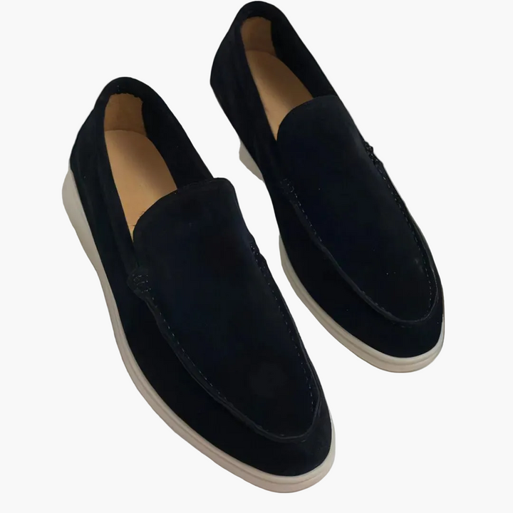 Bequemer Herren Slip-On Loafer. Vielseitiger Freizeitschuh für den Alltag und entspannte Sommerlooks.