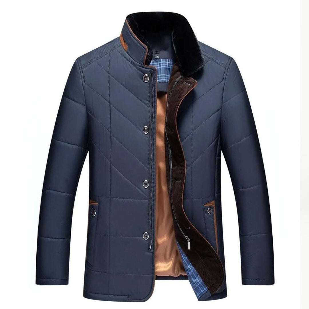 Herren Winterjacke, wasserdicht & winddicht, mit Kapuze. Ideale Outdoorjacke für Kälteschutz.