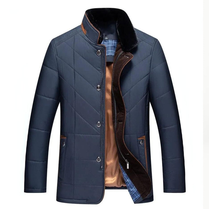 Herren Winterjacke, wasserdicht & winddicht, mit Kapuze. Ideale Outdoorjacke für Kälteschutz.
