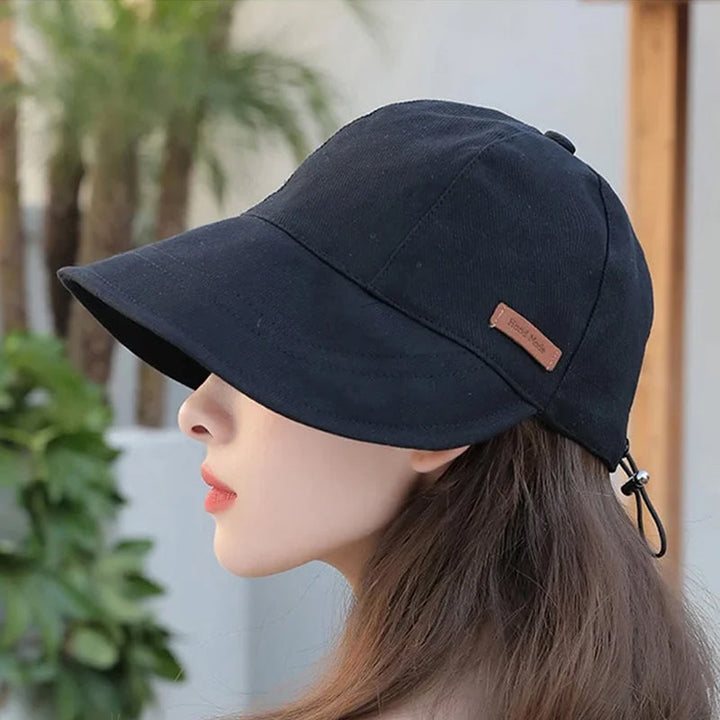 Damen UV-Schutz-Sonnenhut "Alina", faltbar & atmungsaktiv für den Sommer.