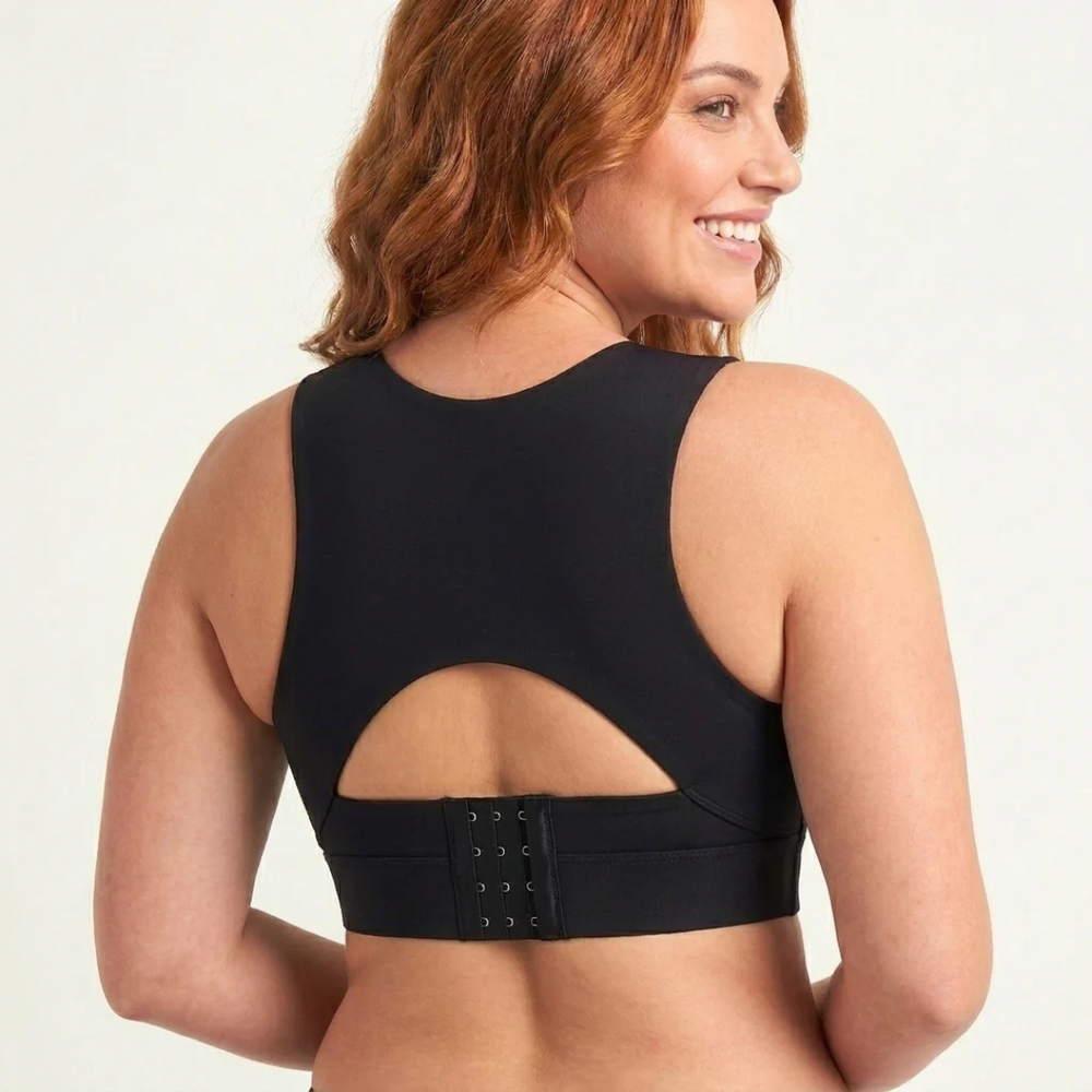 Bequemer Damen Komfort-BH mit starker Rückenstütze, ideal zur Haltungskorrektur und für den Alltag.