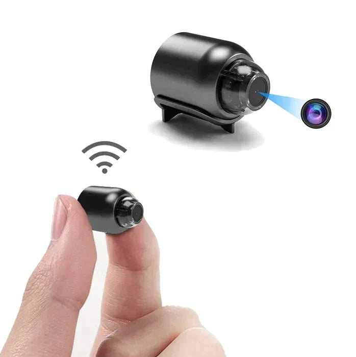 Smarte WLAN Überwachungskamera mit Zwei-Wege-Audio & Nachtsicht für sicheres Zuhause und Smarthome.