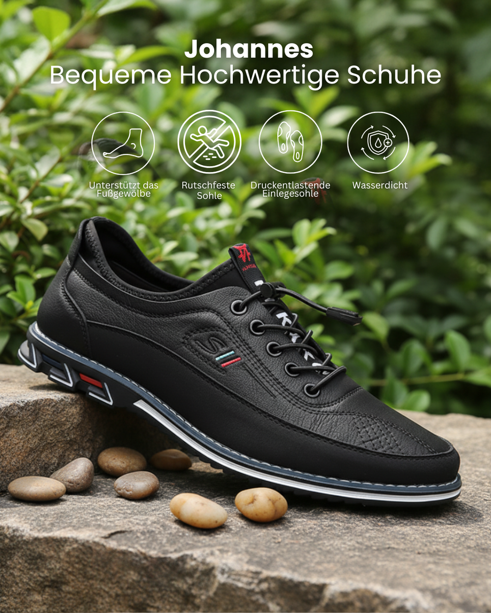 Bequeme Herren Schnür-Sneakers in Grau, atmungsaktiv, rutschfest für Freizeit & Alltag.