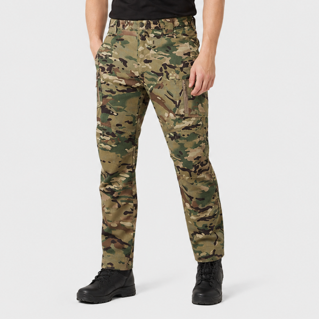 Strapazierfähige taktische Herrenhose aus robustem Material. Optimal für Arbeit, Outdoor & anspruchsvolle Aktivitäten.