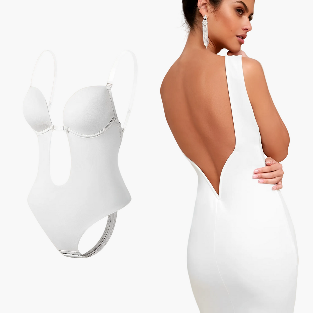 Eleganter Damen Shapewear-Body für rückenfreie Abendkleider, bietet perfekten Halt und glatte Silhouette.