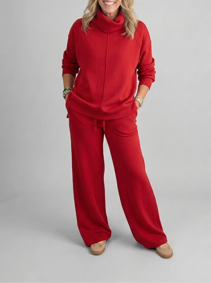 Stylischer Damen Zweiteiler: vielseitiges Set für Freizeit, Alltag und Business Casual, modern & schick.