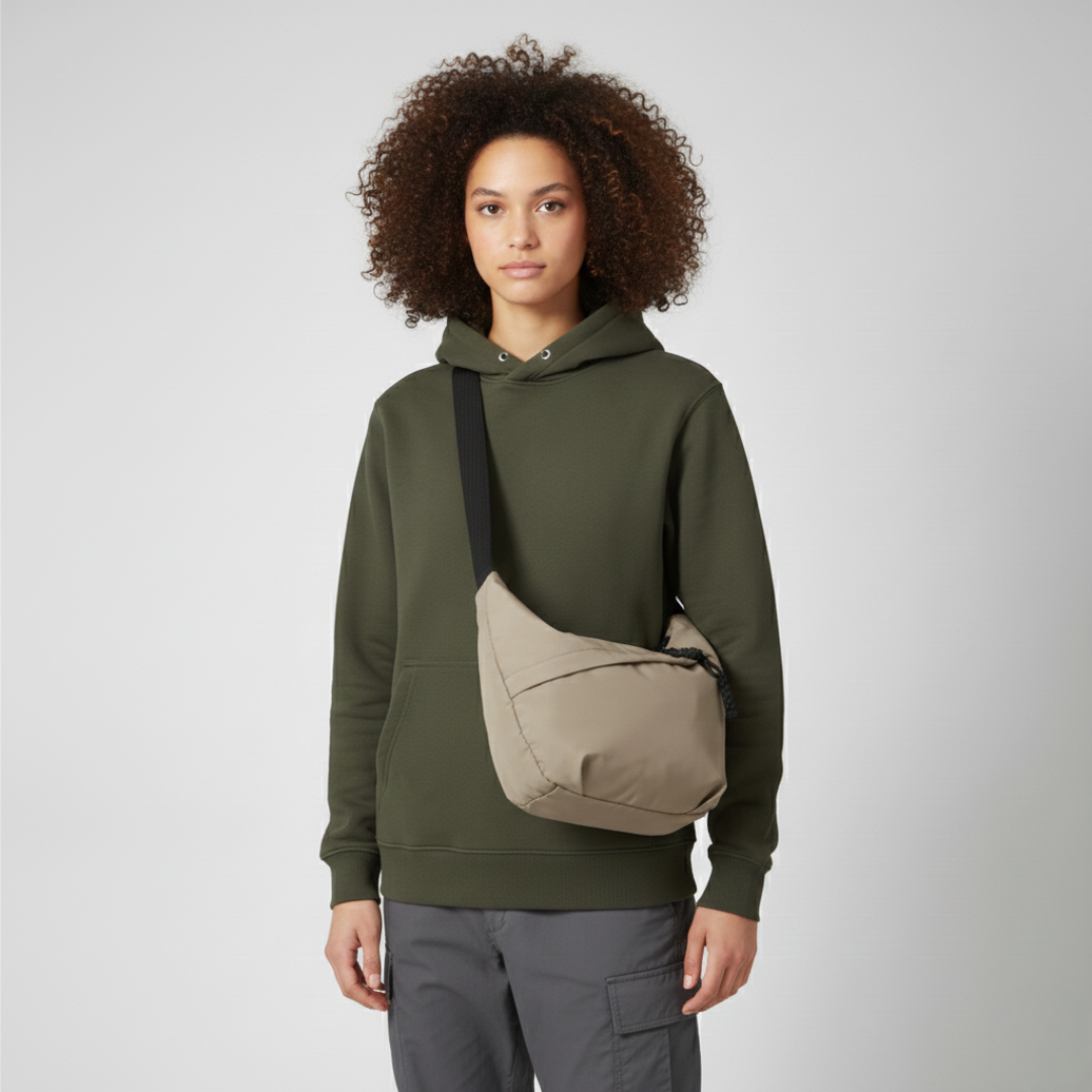 Leichte Reisetasche Unisex Drift. Kompakte Umhängetasche aus Nylon für Flugreisen & Städtetrips.