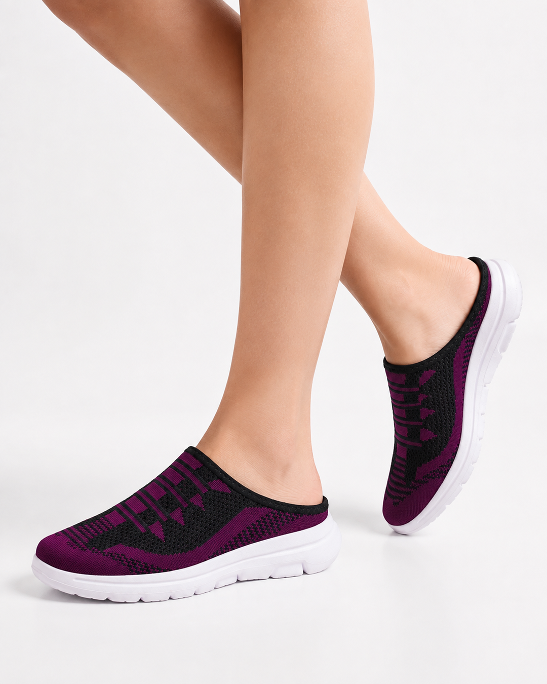 Bequeme Slip-on Damen Hausschuhe in Rosa, weich und leicht, perfekt für den Alltag und entspannte Stunden.