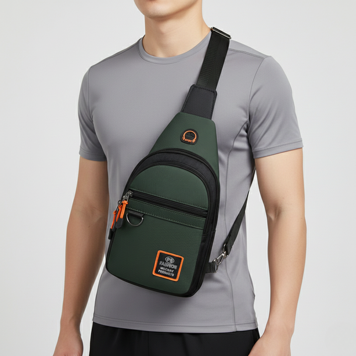 Vielseitige Unisex Brusttasche/Schultertasche für Damen & Herren – Alltag, Sport oder City-Trip.