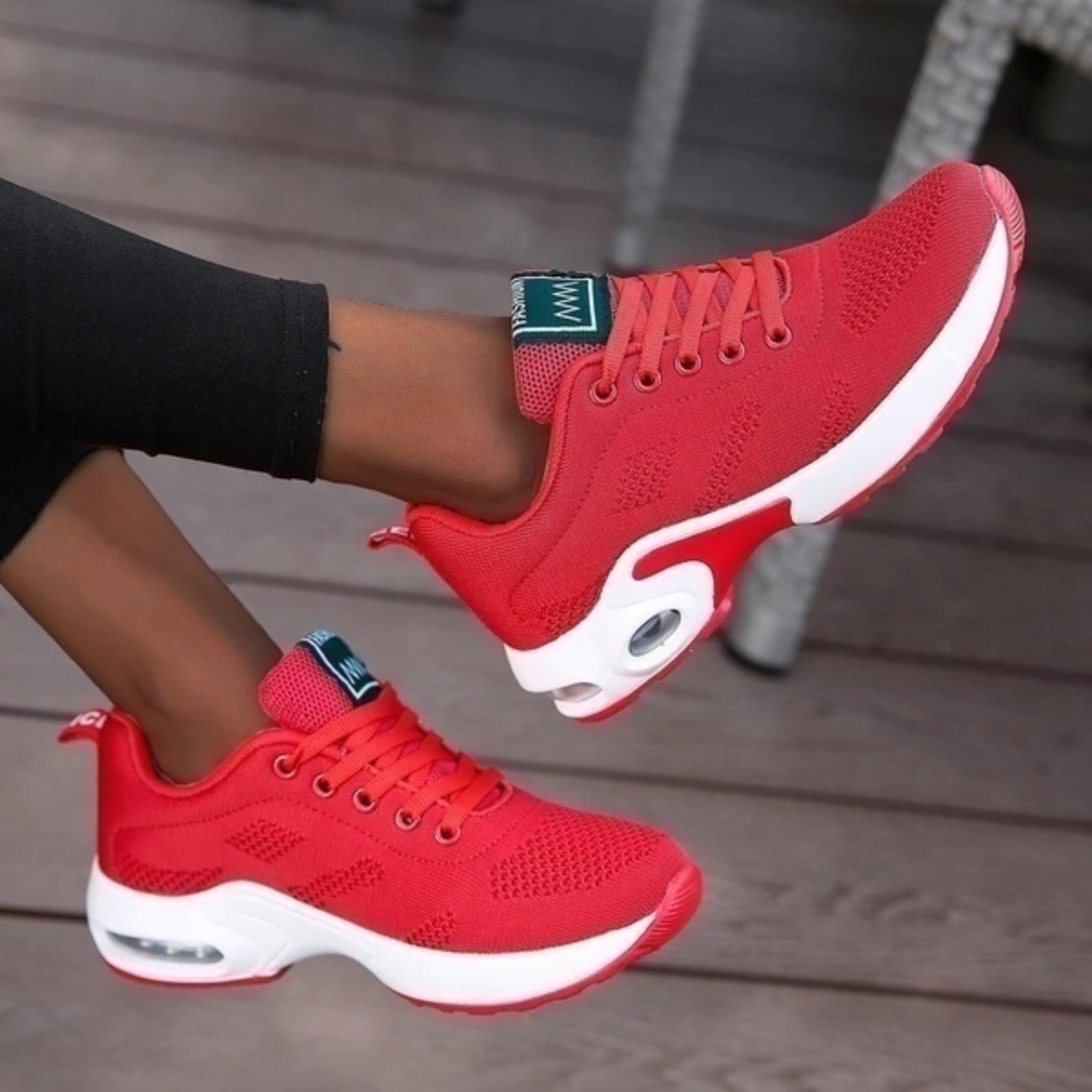 Ultra-leichte & luftige Damen Laufschuhe, ideal für intensive Workouts. Komfortable Sportschuhe mit rutschfester Sohle.