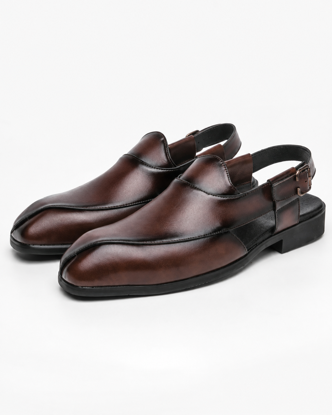 Elegante, bequeme Herren Slip-On Sandalen für den Sommer, ideal für Strand & Freizeit in Schwarz oder Braun.