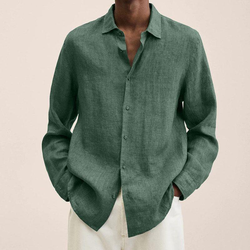 Vielseitiges Herren-Freizeithemd. Komfortables, atmungsaktives Langarmhemd für entspannte & elegante Looks.