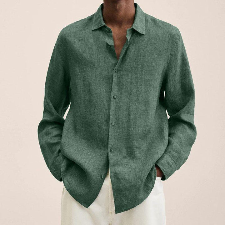 Vielseitiges Herren-Freizeithemd. Komfortables, atmungsaktives Langarmhemd für entspannte & elegante Looks.