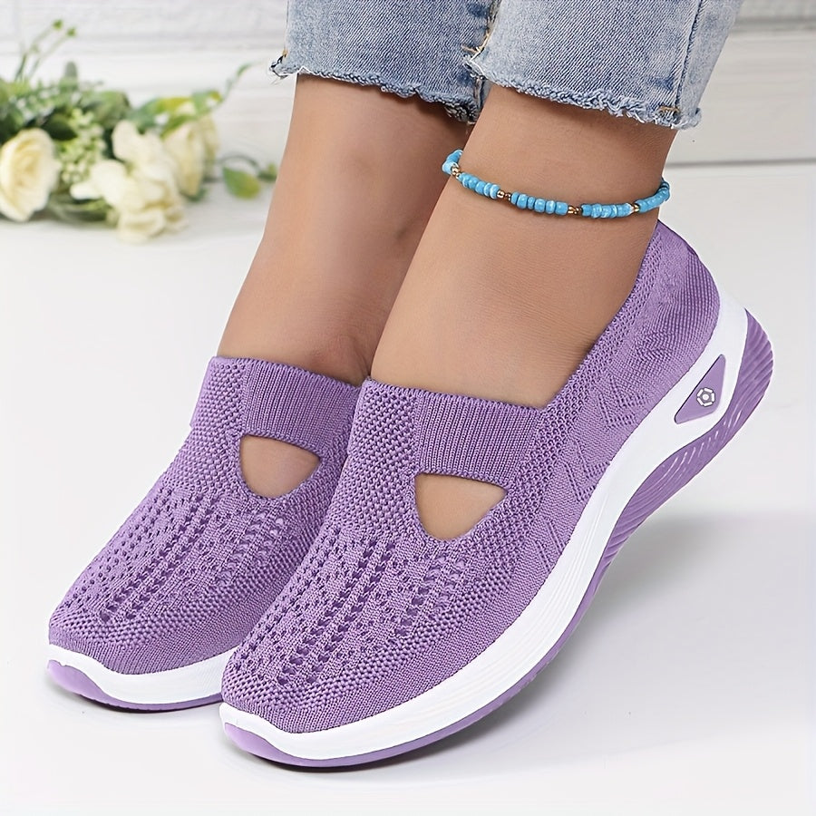 Elegante Damenschuhe: Komfortable Sportschuhe mit flexiblem Obermaterial. Leicht & anpassungsfähig.