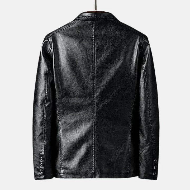 Elegante Herren Vintage Übergangsjacke, perfekt für casual und besondere Anlässe. Zeitlose braune Mode.