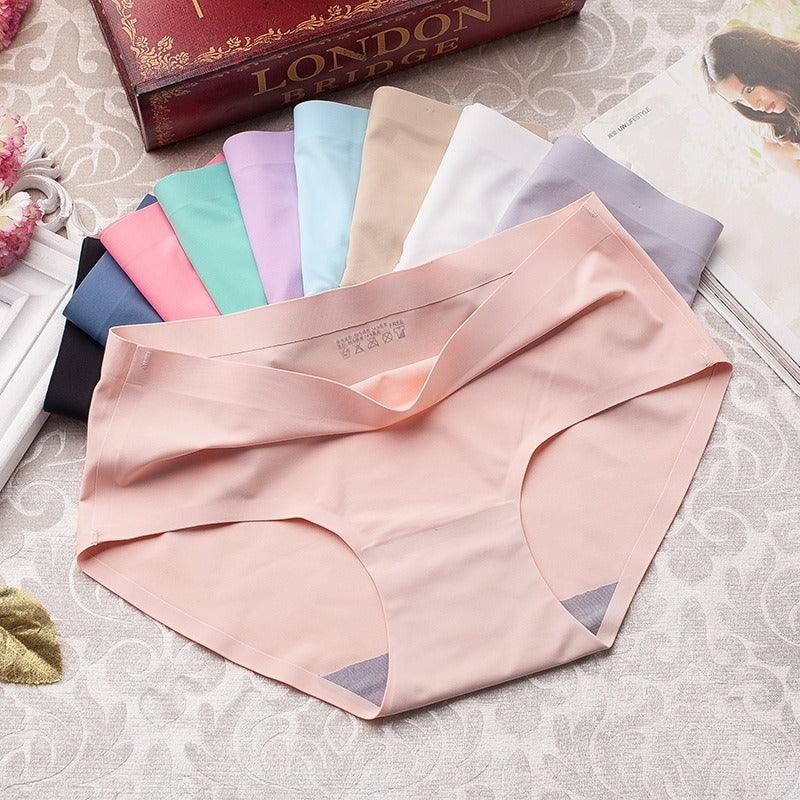 Bequemes 5er-Pack Damen Unterwäsche, nahtlos und seidig, für angenehmes Wohlfühlen.