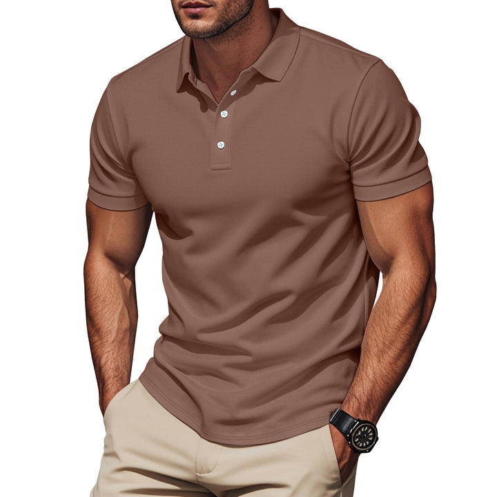 Modernes Herren Sommer Shirt im Pullover-Stil, locker geschnitten, super bequem für entspannte Sommertage.