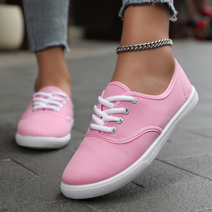 Zeitlose Damen Freizeitschuhe im Low-Top-Design, perfekt für lässige Sommer-Outfits.