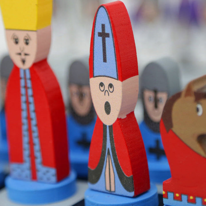 Interaktives Kinderschach-Lernspiel: Lustiges Brettspiel, das Kindern ab 3 Jahren strategisches Denken beibringt.