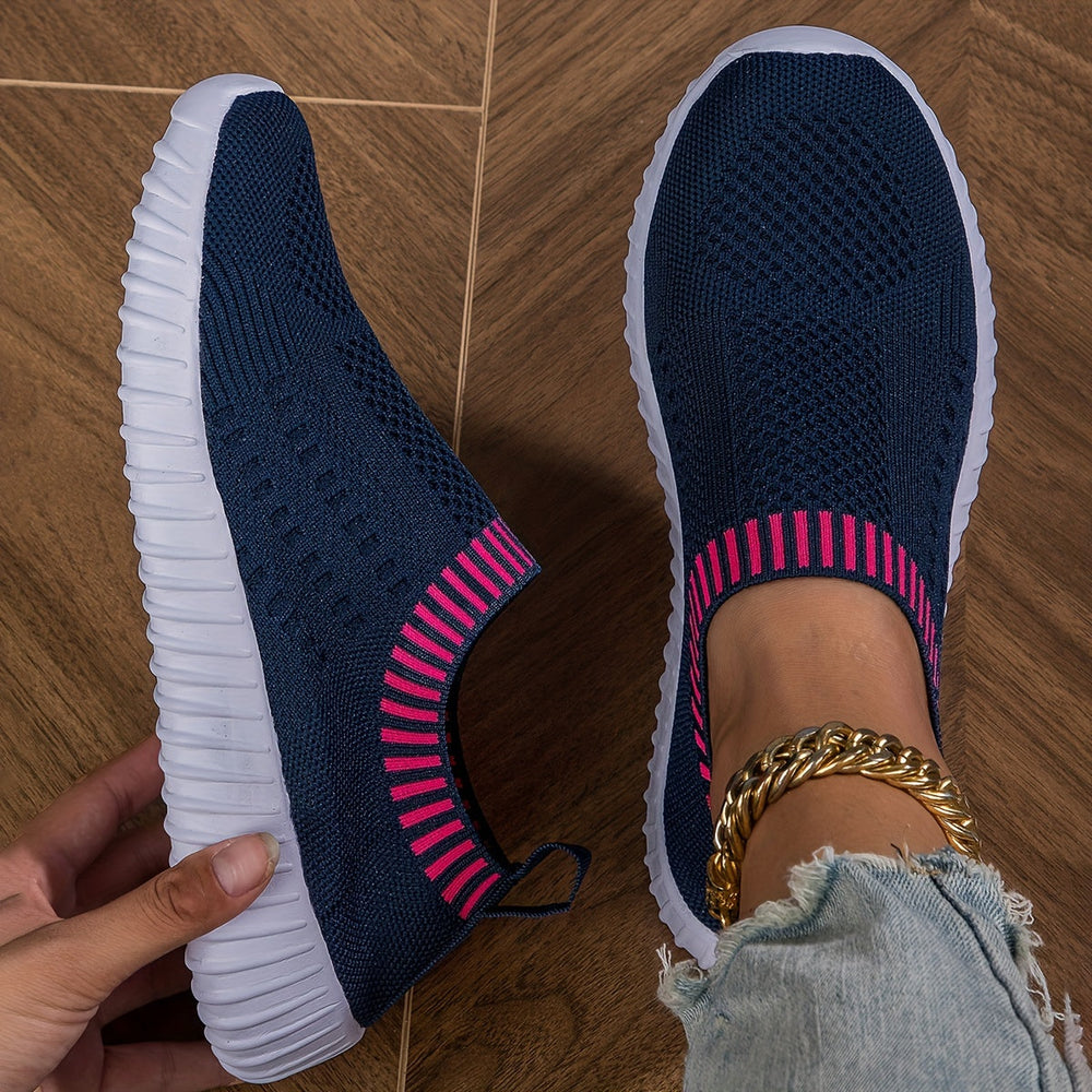 Leichtgewichtige Damen-Sneaker, ideal für Freizeit. Bieten rutschfesten Halt und hohen Gehkomfort.