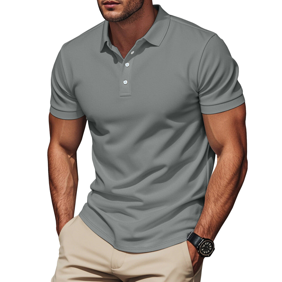 Sportliches Herren Kurzarm T-Shirt, atmungsaktiv & bequem, die ideale Sommerkleidung für aktive Freizeit.