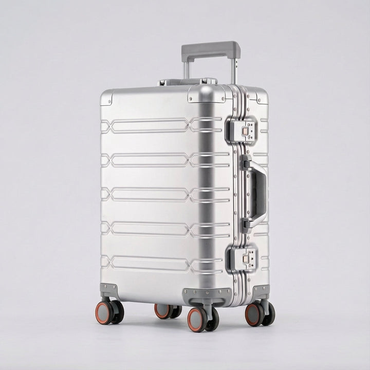 GlidePro 360° Spinner Reisekoffer, perfekt für Urlaub und Geschäftsreise, mit viel Stauraum.