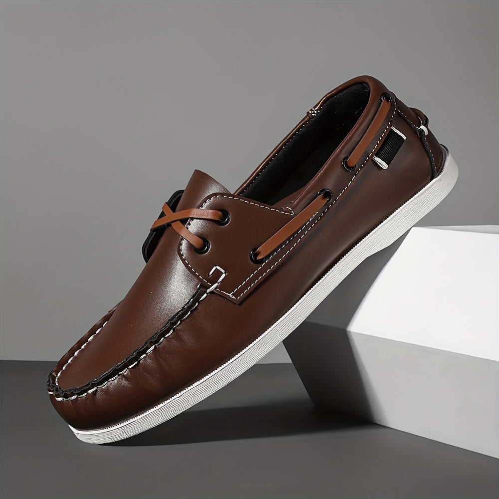 Bequeme Herren Slipper Bootschuhe Thijs, einfach anzuziehen für Frühling & Sommer.