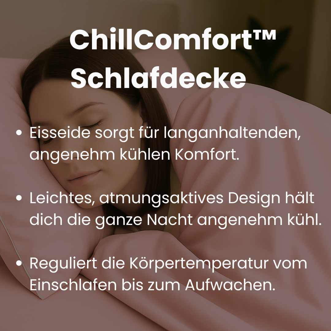 Entdecke die Kühlkraft der Eisseide-Decke für einen unvergleichlich erfrischenden Schlaf.