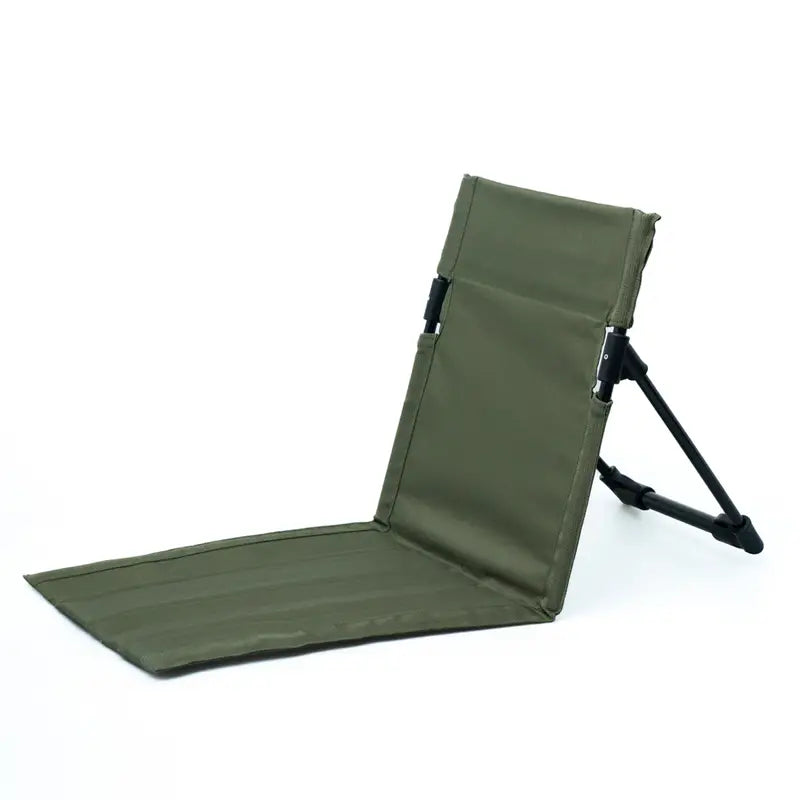 Komfortabler TrekSeat Campingstuhl, tragbar & leicht, perfekt für Outdoor-Abenteuer, Angeln und Festivals.