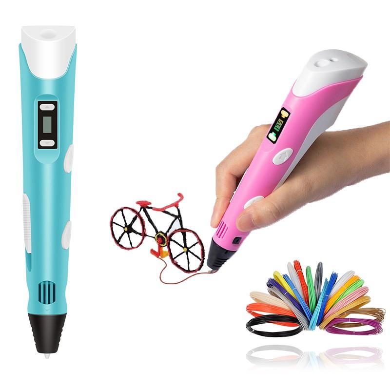 Moderner 3D-Druckstift für Kinder und Erwachsene zur Förderung der Kreativität durch 3D-Zeichnen.