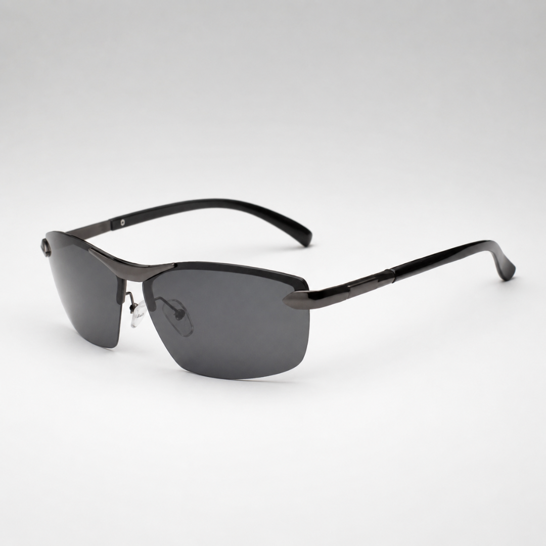 Visentra Sport-Sonnenbrille rahmenlos, polarisiert, UV400, ideal für Aktive bei jeder Outdoor-Art.
