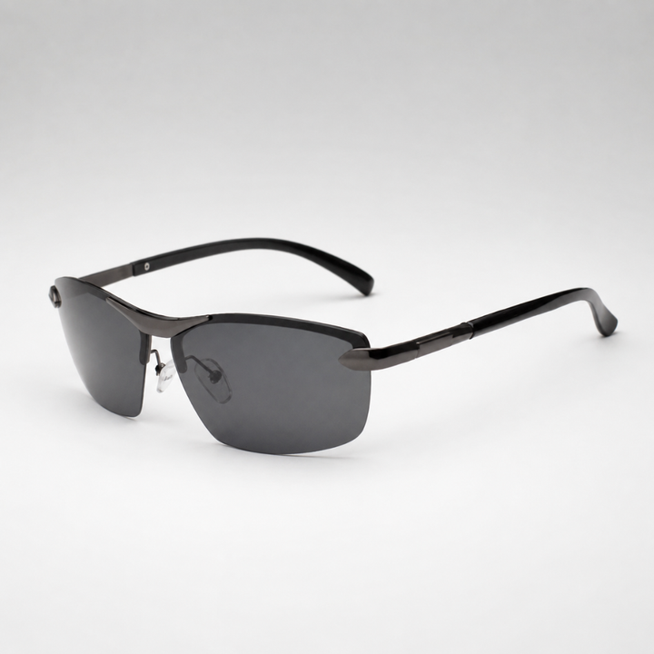 Visentra Sport-Sonnenbrille rahmenlos, polarisiert, UV400, ideal für Aktive bei jeder Outdoor-Art.
