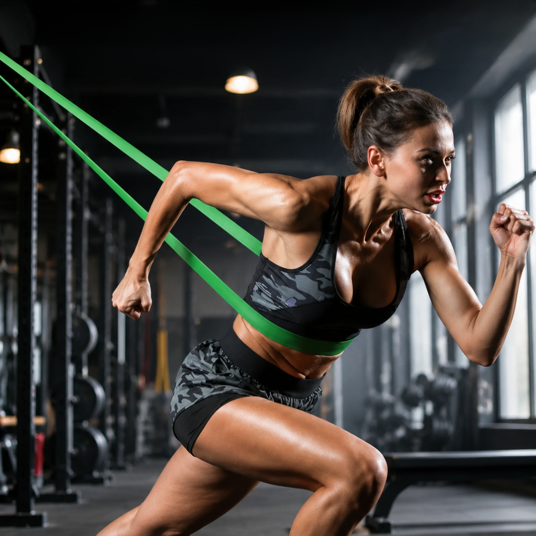 Flexord Widerstandsbänder Set für vielseitiges Krafttraining und Muskelaufbau zu Hause. Perfekt für Heimtraining.