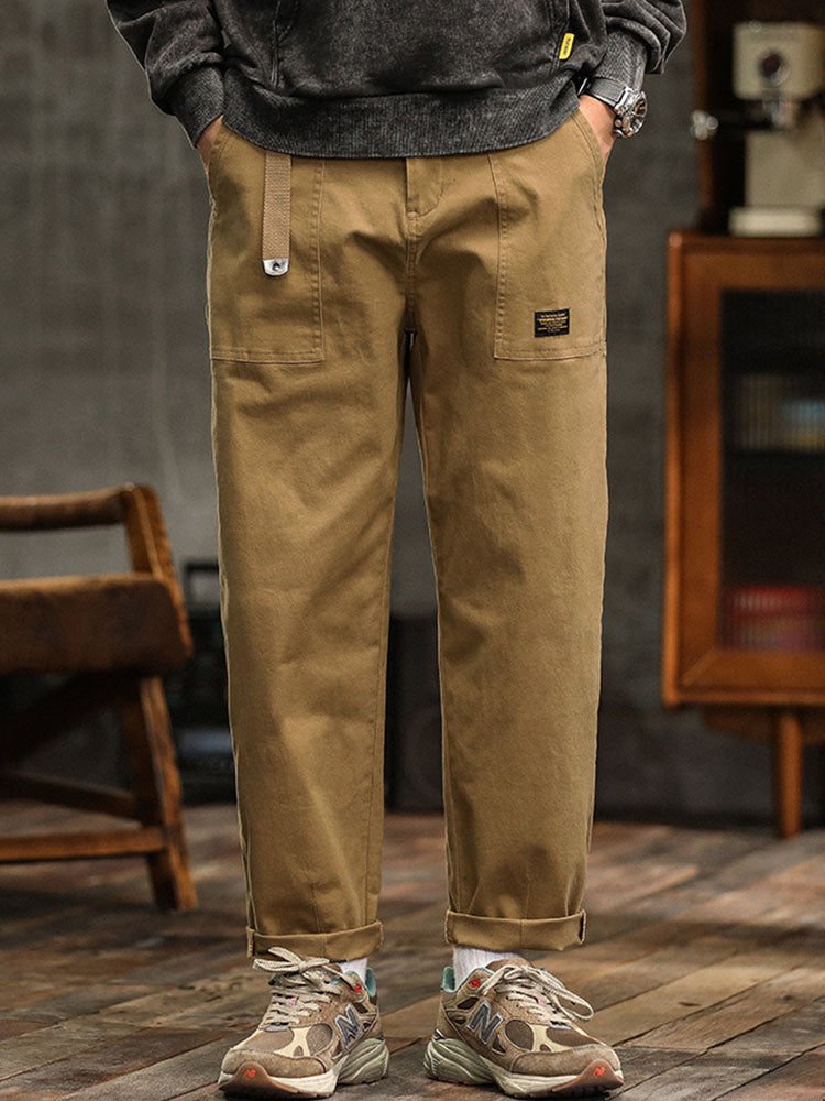 Herren Chino Darren: Bequeme Business Casual Hose mit Taschen, robust & vielseitig. Perfekt für Männer.