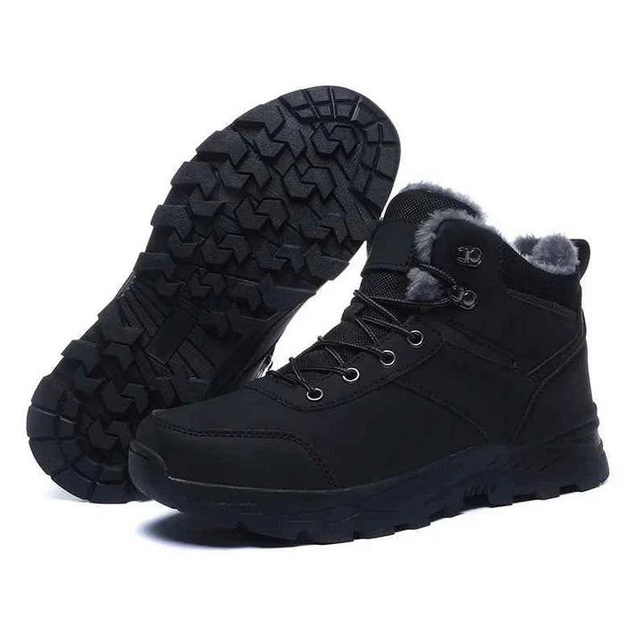 Damen ergonomische Winterstiefel, warm, wasserfest & bequem, ideal für Schnee, Outdoor & Kälteschutz.