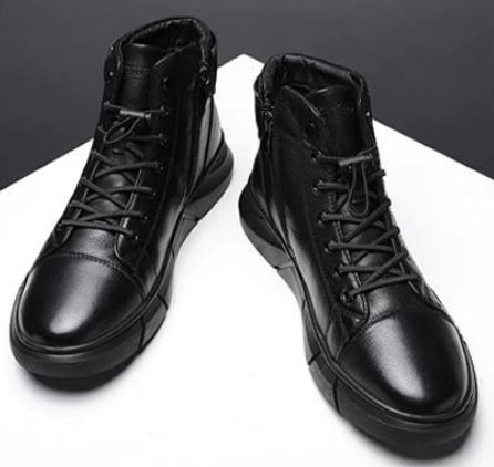 Stilvolle Herren High-Top Sneaker-Boots für modische Männer. Komfortable & robuste Alltagsschuhe mit festem Halt.