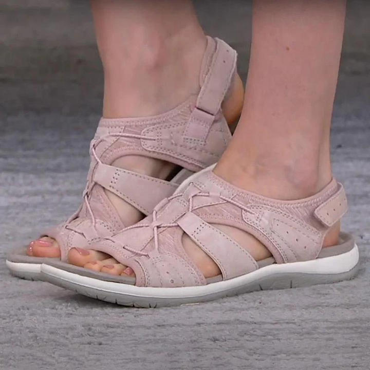 Elegante orthopädische Sandalen Ursula, perfekt als Freizeitschuhe oder bequeme Urlaubsbegleiter.
