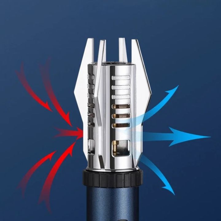 Robuster Outdoor-Flammenanzünder, winddicht, perfekt für Camping, Grillen & Survival.