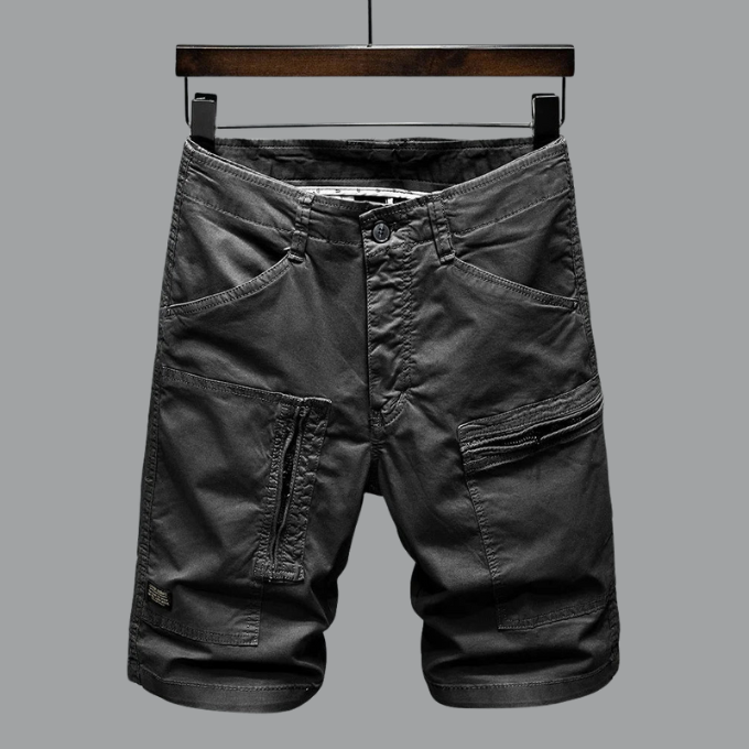 Stilvolle Herren Slim Fit Cargo Shorts, bequem & modern, perfekt für den Sommer.