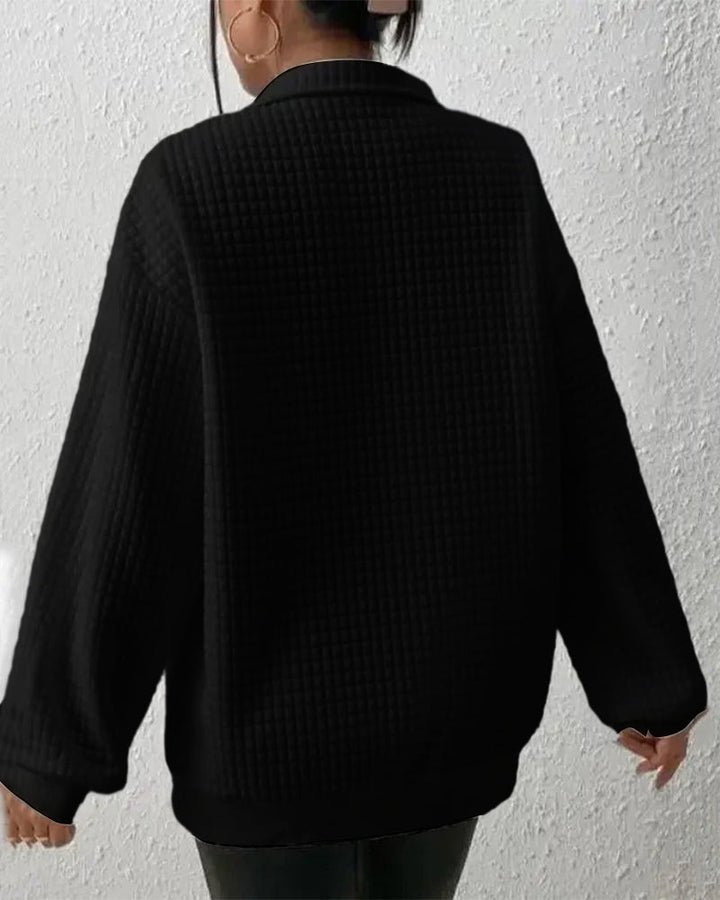Damen Herbst-Strickpullover, langärmlig. Perfekt für elegante und legere Outfits im Herbst.