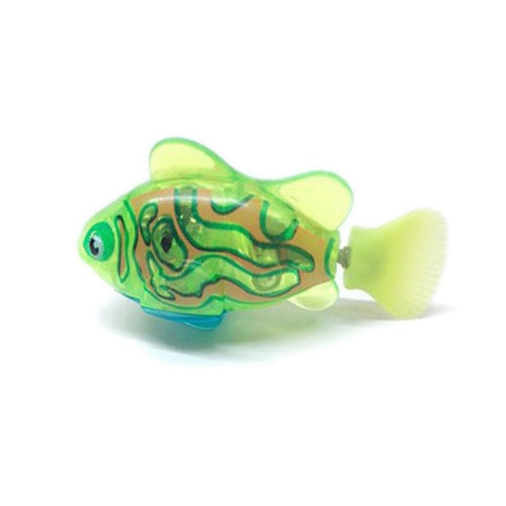 Buntes interaktives Fisch-Katzenspielzeug Set, fängt die Aufmerksamkeit sofort ein.