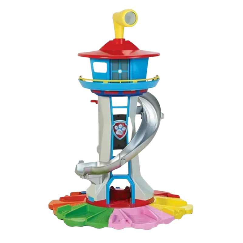 Kinder Abenteuer Spielset mit Turm, 9 Fahrzeugen aus Kunststoff. Ideal für fantasievolles Rollenspiel im Innenbereich.