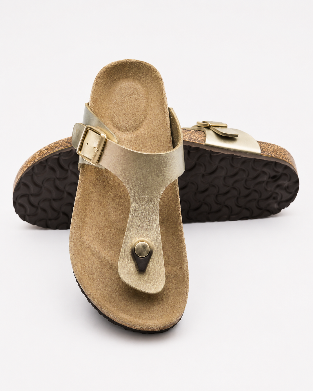 Leichte Damen Sandalen in modernem Design, perfekt als Freizeitschuh für den Strandurlaub im Sommer.